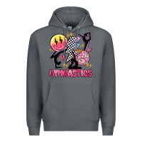 Rock retro gymnastics Premium Hoodie - MaliasSmallBusiness