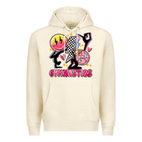 Sandshell retro gymnastics Premium Hoodie - MaliasSmallBusiness