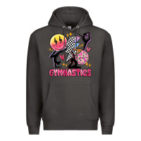 Smoke retro gymnastics Premium Hoodie - MaliasSmallBusiness