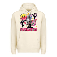 Tofu retro gymnastics Premium Hoodie - MaliasSmallBusiness