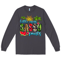 Smoke little miss sassy pants Long Sleeve Tee - Zillion Design Studio