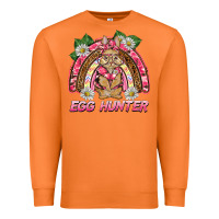 Carrot easter pink camouflage egg hunter  bunny rainbow Premium Sweatshirt - BarkalooDesign