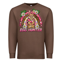 Chestnut easter pink camouflage egg hunter  bunny rainbow Premium Sweatshirt - BarkalooDesign
