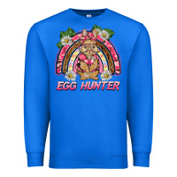 True Royal easter pink camouflage egg hunter  bunny rainbow Premium Sweatshirt - BarkalooDesign