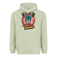Matcha blame it all on my roots white Heavyweight Hoodie - JahusDesignShop