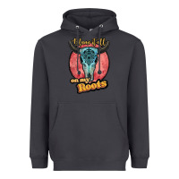 Smoke blame it all on my roots white Heavyweight Hoodie - JahusDesignShop
