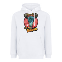 White blame it all on my roots white Heavyweight Hoodie - JahusDesignShop