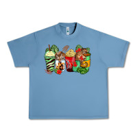 Pebble Blue tiger coffee cups Urban Heavy Tee - Zillion Design Studio