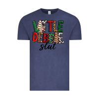Vintage Denim Little debbie slut Christmas Vintage Tee - RanaPortraitStore