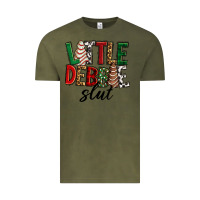 Vintage Olive Little debbie slut Christmas Vintage Tee - RanaPortraitStore