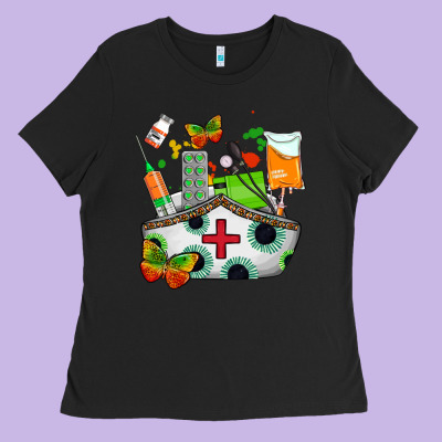 Nurse   Juneteenth Ladies Tee Designed By Adodesignshop