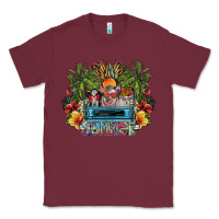 Burgundy summer Classic Tee - SublimationCraftShop