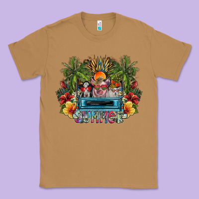 Summer Classic Tee Designed By Sublimationcraftshop