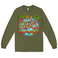 Army Green hot girl summer Long Sleeve Tee - Zillion Design Studio