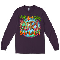 Plum hot girl summer Long Sleeve Tee - Zillion Design Studio