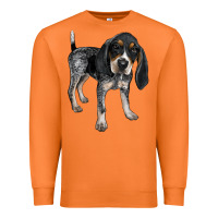 Carrot bluetick coonhound Premium Sweatshirt - LillyAllenDesigns