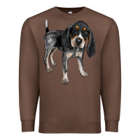 Chestnut bluetick coonhound Premium Sweatshirt - LillyAllenDesigns