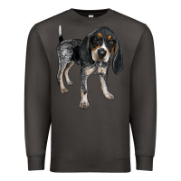 Smoke bluetick coonhound Premium Sweatshirt - LillyAllenDesigns