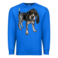True Royal bluetick coonhound Premium Sweatshirt - LillyAllenDesigns