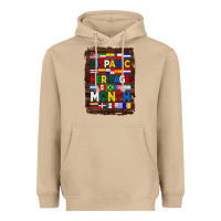 Mushroom hispanic haritage month flags with background Heavyweight Hoodie - BundleAndBundleShop
