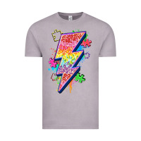 Vintage Zinc lightning bolt autism Vintage Tee - Zillion Design Studio