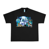 Black wolf coffee cups Urban Heavy Tee - Zillion Design Studio