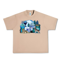Burro wolf coffee cups Urban Heavy Tee - Zillion Design Studio