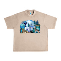French Oak wolf coffee cups Urban Heavy Tee - Zillion Design Studio
