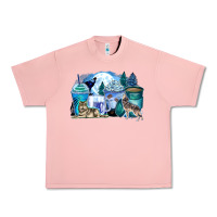 Salmon wolf coffee cups Urban Heavy Tee - Zillion Design Studio