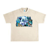Sandshell wolf coffee cups Urban Heavy Tee - Zillion Design Studio