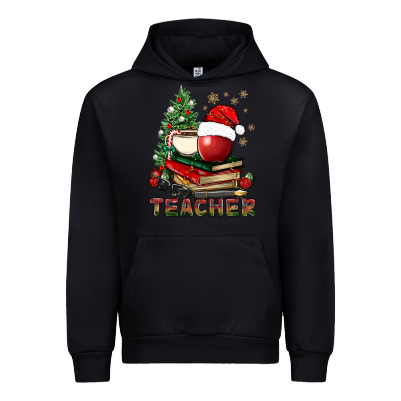 Teacher With Christmas Tree Urban Hoodie by BundleAndBundleShop | Teevron