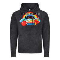 Vintage Black back to school hello fourth grade 3200x2400 Vintage Hoodie - AdoDesignShop