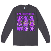 Smoke Domestic Violence Warrior Gnomes Long Sleeve Tee - texasbilliewilder