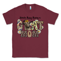 Burgundy kinda busy being a goat mom Classic Tee - CowhideDigitalArt