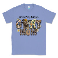 Colony Blue kinda busy being a goat mom Classic Tee - CowhideDigitalArt