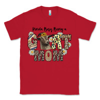 Red kinda busy being a goat mom Classic Tee - CowhideDigitalArt