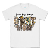 White kinda busy being a goat mom Classic Tee - CowhideDigitalArt