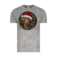 Cloud Rock Labrador Retriever Christmas Vintage Tee - RanaPortraitStore