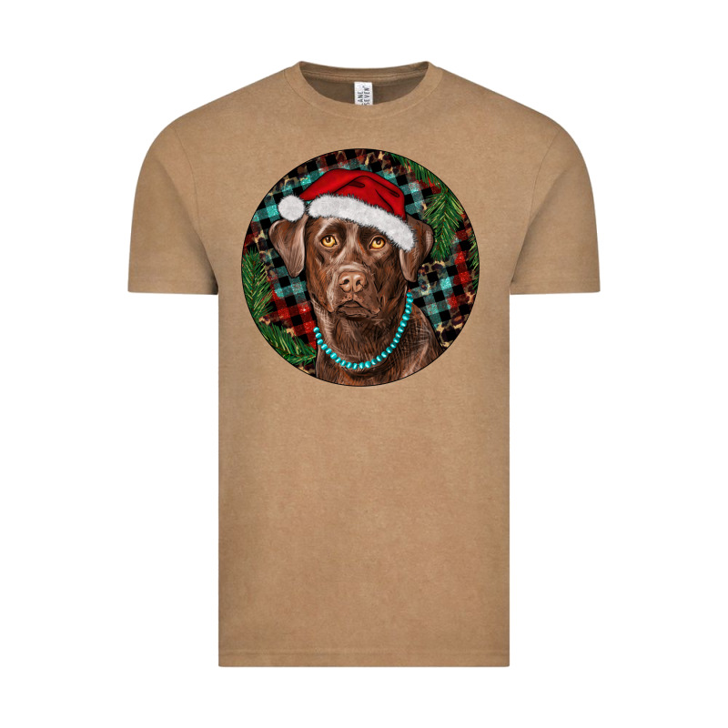 Labrador Retriever Christmas Vintage Tee by RanaPortraitStore | Teevron