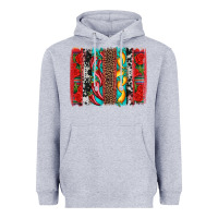 Heather Grey cinco de mayo vibes brushstrokes Heavyweight Hoodie - Artiststas