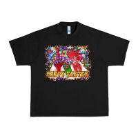 Black Happy Easter Roosters Urban Heavy Tee - RanaPortraitStore