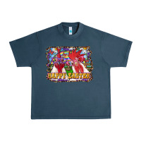 Midnight Navy Happy Easter Roosters Urban Heavy Tee - RanaPortraitStore