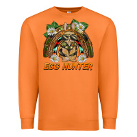 Carrot easter egg hunter  rabbit rainbow Premium Sweatshirt - BarkalooDesign