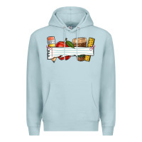 Blue Mist teacher custom Premium Hoodie - NancyCooperArtShop