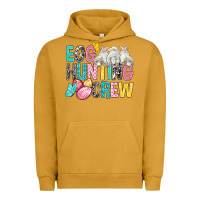 Pigment Peanut Butter Egg Hunting Crew Easter Urban Hoodie - BundleAndBundleShop