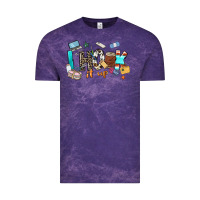 Cloud Purple i hook it up sewing Vintage Tee - Zillion Design Studio