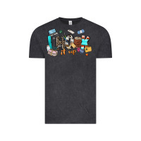 Vintage Black i hook it up sewing Vintage Tee - Zillion Design Studio