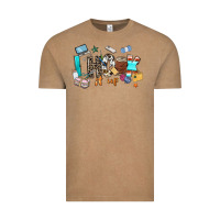 Vintage Coffee i hook it up sewing Vintage Tee - Zillion Design Studio