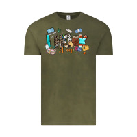 Vintage Olive i hook it up sewing Vintage Tee - Zillion Design Studio