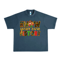 Midnight Navy know your own history Urban Heavy Tee - texasbilliewilder